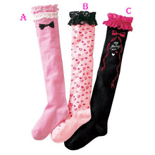 Kids Baby Toddler Cotton High Knee Lace Girls Socks Leg Warm Tight Hose 3-8Y 3 Colors ILML