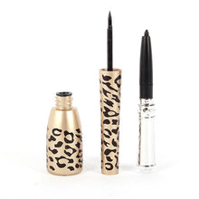Leopard Dual-use Eyeliner Waterproof Liquid Make Up Beauty Cosmetic Eye Liner Pencil Pen Makeup PY7 ILML