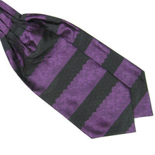 Men's Stripes Long Silk Scarves/Cravat Ascot Neck Ties Handkerchief ILML