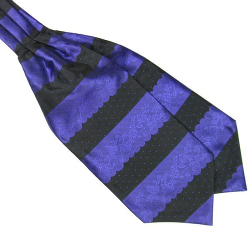 Men's Stripes Long Silk Scarves/Cravat Ascot Neck Ties Handkerchief ILML