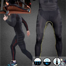 Mens Pants Compression S Base Layers Skin Tights Quick Dry ILML