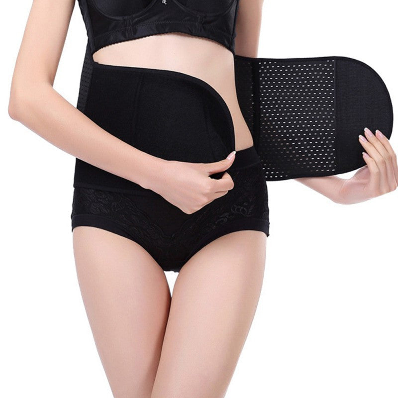 Postpartum Waist Trainer Corset Abdomen Body Shapers Belt Non-slip Puerperal Butt-lifter Seamless Women Shape Wear ILML