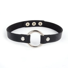 Punk Women Ladies Gothic Leather Choker Heart Chain Spike Rivet Buckle Collar Necklace ILML