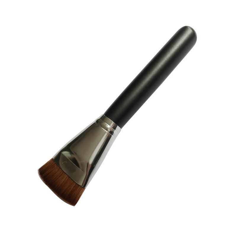 Professional Cosmetic Pro Flat Contour Makeup Brushes Big Face Blend Repair capacity makeup brush loose paint flat head ILML
