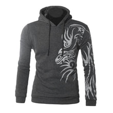 Top Men's Round Neck Long Sleeve Casual Slim Fit Printed Jacket Coat Outwear Plus Size M L XL XXL Clothing Forwad ILML