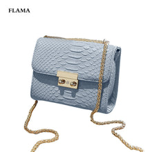 Women Bag Chain Lock Leather Hbags Cross Body Shoulder Bags Mini Bag Small Messenger Bag Cy Color ILML