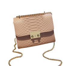 Women Bag Chain Lock Leather Hbags Cross Body Shoulder Bags Mini Bag Small Messenger Bag Cy Color ILML
