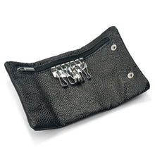 Goforward Men Leather Wallet Car Key Chain Holder 6 Ring Pouch Case  ILML