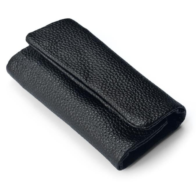 Goforward Men Leather Wallet Car Key Chain Holder 6 Ring Pouch Case  ILML