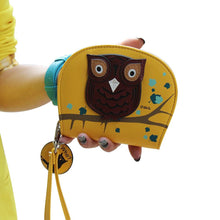 Goforward Girl Owl Clutch Coin Money Bag Coin Change Wallet Women Purse  ILML