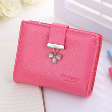 Goforward Lucky Clover women wallet Small HASP soft PU leather Purse  ILML
