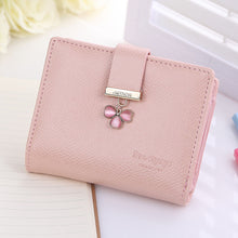 Goforward Lucky Clover women wallet Small HASP soft PU leather Purse  ILML