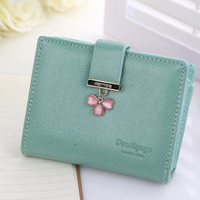 Goforward Lucky Clover women wallet Small HASP soft PU leather Purse  ILML