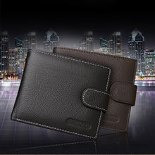 Goforward Men Leather Card Cash Receipt Holder Organizer Bifold Wallet Purse  ILML