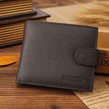 Goforward Men Leather Card Cash Receipt Holder Organizer Bifold Wallet Purse  ILML