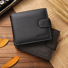 Goforward Men Leather Card Cash Receipt Holder Organizer Bifold Wallet Purse  ILML