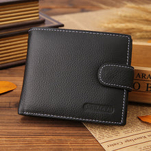 Goforward Men Leather Card Cash Receipt Holder Organizer Bifold Wallet Purse  ILML