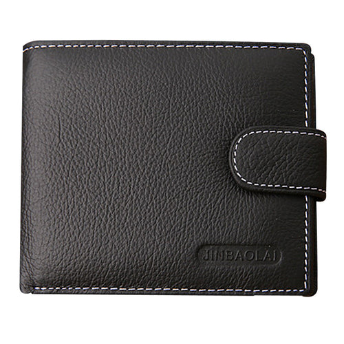 Goforward Men Leather Card Cash Receipt Holder Organizer Bifold Wallet Purse  ILML