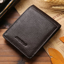 Goforward Mens Leather Wallet Silver Money Clip ID Credit Purse  ILML