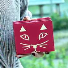 Goforward Women Leather Wallet Button Clutch Purse Lady Short Hbag Bag  ILML