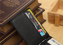Goforward Ultra Slim Men's Leather Bifold Money Clip Wallet ID Credit Card Holder  ILML