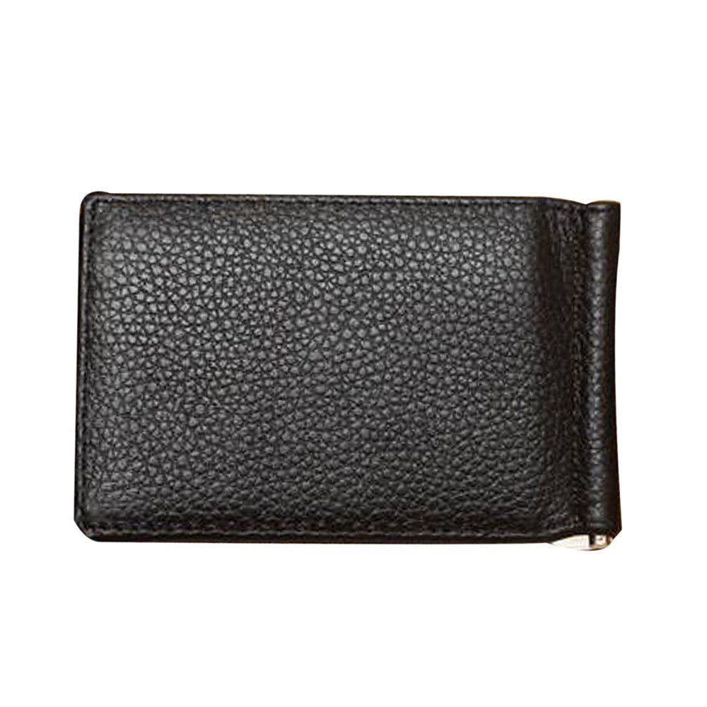 Goforward Ultra Slim Men's Leather Bifold Money Clip Wallet ID Credit Card Holder  ILML