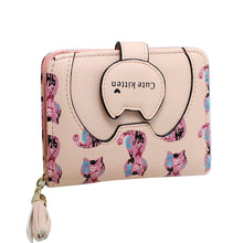 Goforward Women Cat Purse Short Wallet Bags Hbags Card Holder  ILML