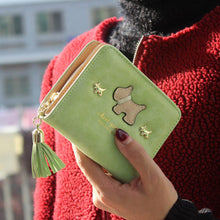 Goforward Women Short Purse Grind Arenaceous Leather Wallet Card Holder Hbag Bags  ILML