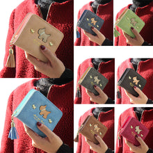 Goforward Women Short Purse Grind Arenaceous Leather Wallet Card Holder Hbag Bags  ILML