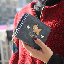 Goforward Women Short Purse Grind Arenaceous Leather Wallet Card Holder Hbag Bags  ILML