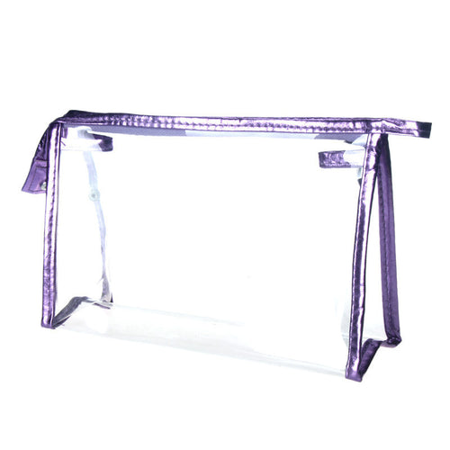Sold Clear Women bag Waterproof Cosmetic Makeup Portable Storage Bags Pen Pencil Pouch Cases  ILML