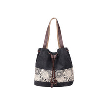 Women Bag Printed Drawstring Shoulder messenger Bag Hbag Diagonal Casual canvas Travel beach Bags bolsa feminina ILML