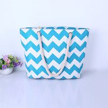 Women bag Shoulder bags Canvas Wave Hbag Tote Messenger Beach Shoulder shopping Satchel Bag bolsa  ILML