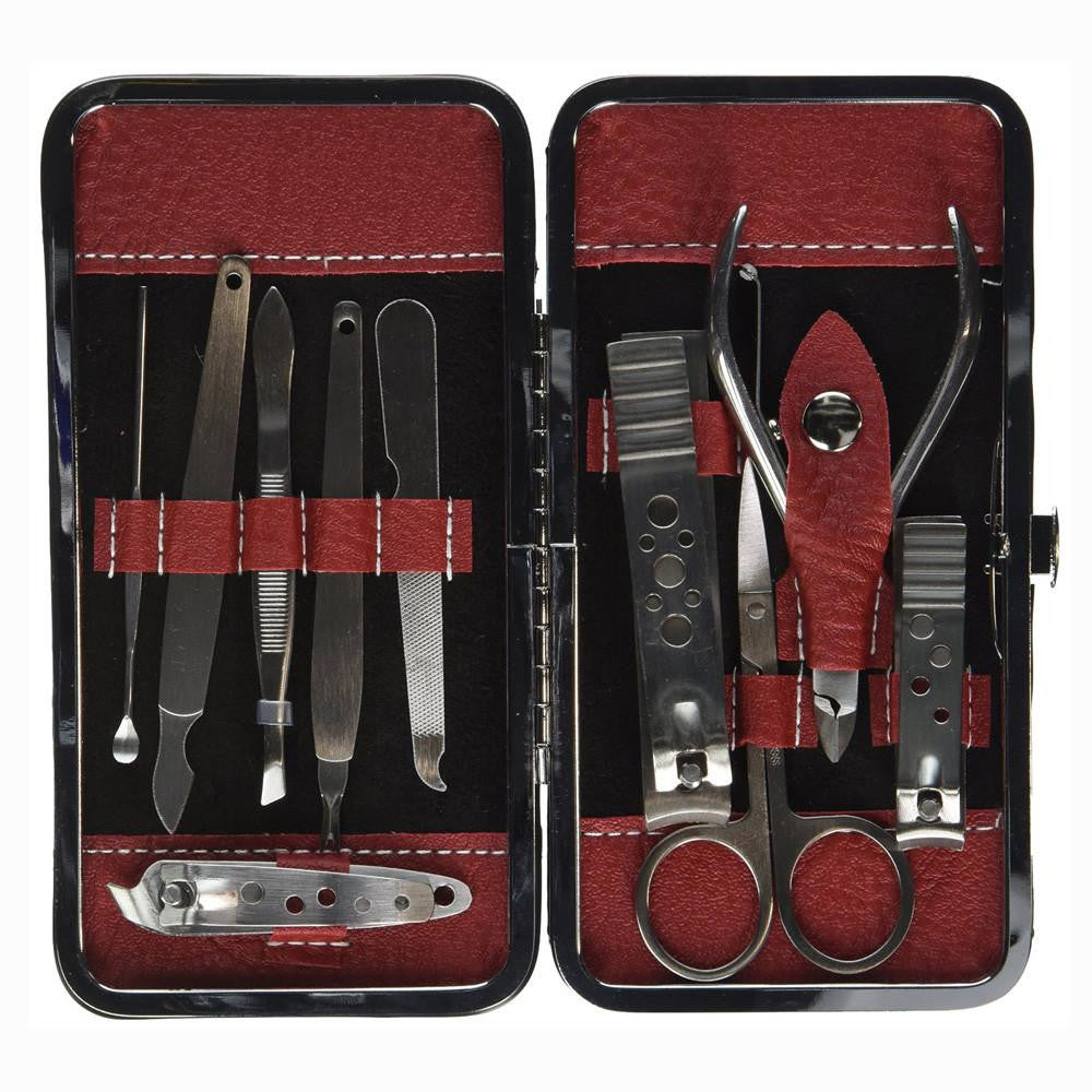 Goforward Stainless Steel Manicure Pedicure Ear pick Nail-Clippers 10 in 1  ILML