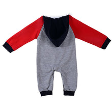 I Love MOM and DAD Baby Hooded Rompers Grow Long Sleeve Jumpsuit Outwear Boys Girls Clothing  ILML