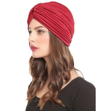 Indian Cap Pleated Headwrap Turban Stretchy Band Hats for Women Cloche Chemo Hijab Beanies  ILML