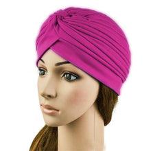Indian Cap Pleated Headwrap Turban Stretchy Band Hats for Women Cloche Chemo Hijab Beanies  ILML