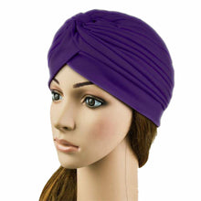 Indian Cap Pleated Headwrap Turban Stretchy Band Hats for Women Cloche Chemo Hijab Beanies  ILML