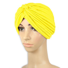 Indian Cap Pleated Headwrap Turban Stretchy Band Hats for Women Cloche Chemo Hijab Beanies  ILML