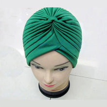 Indian Cap Pleated Headwrap Turban Stretchy Band Hats for Women Cloche Chemo Hijab Beanies  ILML