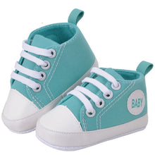 Infant 0-18Months Unisex Baby Boy Girls Soft Sole Crib Cotton Shoes Casual Lace Prewalkers 11 12 13 P6Y ILML
