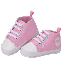 Infant 0-18Months Unisex Baby Boy Girls Soft Sole Crib Cotton Shoes Casual Lace Prewalkers 11 12 13 P6Y ILML