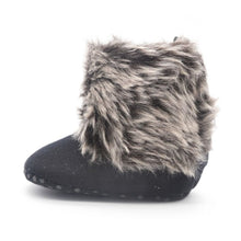 Infant Baby Fleece Snow Boots Toddler Kids Wool Fur Shoes Prewalker 0-18M Y2 ILML