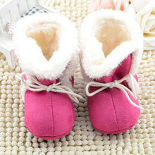Infant Girl Fleece Crib Shoes born Toddler Boot Baby Walking Shoes PY5 ILML