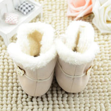 Infant Girl Fleece Crib Shoes born Toddler Boot Baby Walking Shoes PY5 ILML