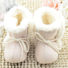 Infant Girl Fleece Crib Shoes born Toddler Boot Baby Walking Shoes PY5 ILML