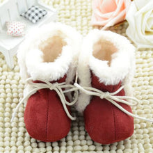 Infant Girl Fleece Crib Shoes born Toddler Boot Baby Walking Shoes PY5 ILML