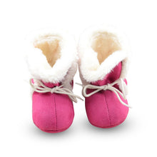 Infant Girl Fleece Crib Shoes born Toddler Boot Baby Walking Shoes PY5 ILML