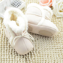 Infant Girl Fleece Crib Shoes born Toddler Boot Baby Walking Shoes PY5 ILML