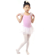 Kid Girl Gymnastics Dance Leotard Clothes Dress Children Ballet Tutu Dresses 4-11Y ILML
